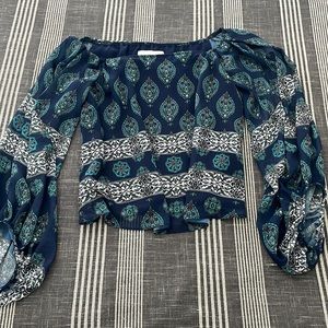 Pattered blouse